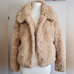 Euc Faux Fur Jacket